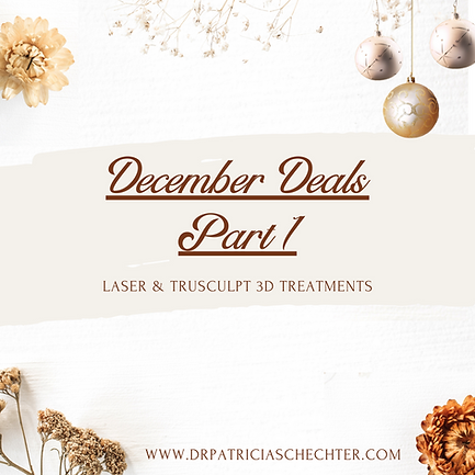 December Deals on Laser and TruSculpt 3D